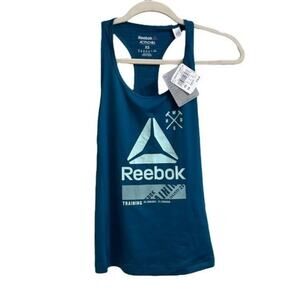 NWT Reebok Teal Blue Green Tank Size XS