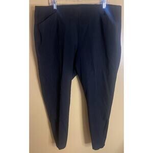 Old Navy Pull-on High Rise Pixie Skinny Pants in Black Jack Size XXL