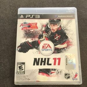 PLAYSTATION 3 PS3 NHL 11 No manual- Tested/Working