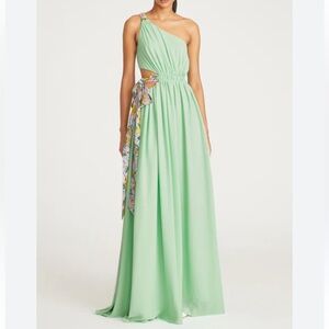 AMUR Zela One Shoulder Gown