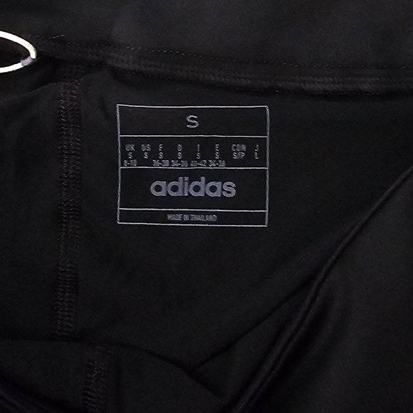 Adidas Ultimayr 365 Black Frill Skirt with Shorts Side Pockets Size Small New - Picture 10 of 10