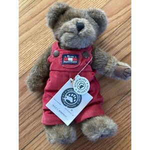 Boyd's Bear Plush ***Retired Kyle L. Berriman With Tags & Corduroy Red Jumper