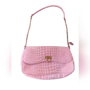 Lord & Taylor Pink Leather Purse