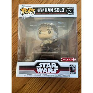 Funko POP! Deluxe: Star Wars Jabba's Skiff - Han Solo Figure