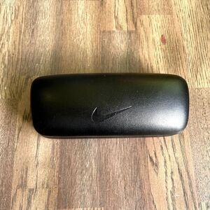 💗3/$30💗 Nike Sunglass Case Black Leather Eyeglass Case