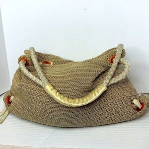 The Sak woven fiber hobo bag