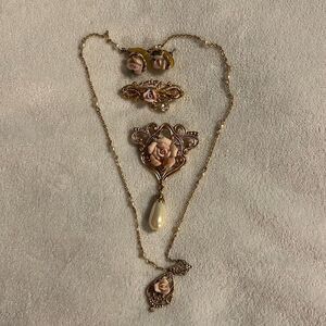 Vintage jewelry set.  