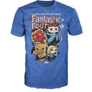 Funko‎ Marvel Collector Corps Fantastic Four Shirt Size XL New Factory Sealed