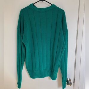 Bright Turquoise Sweater - size XL