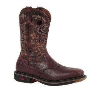 Rocky Men’s Rocky Ride Western Work Boots