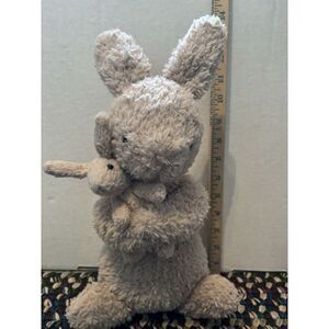 Jellycat Huddles Momma Bunny and Baby Bunny Plush Stuffed Animal