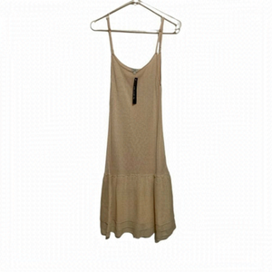 NWT ivory Anthro Hoss intropia strappy slip dress dress balletcore neutral