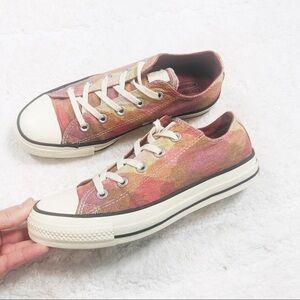 Converse Missoni pink plaid low top sneakers new condition sz6 New no box