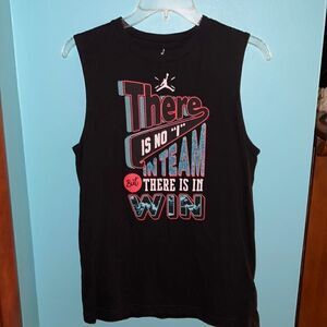 Jordan sleeveless graphic tee 