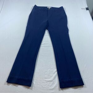 Coldwater Creek Navy Blue Dress Pants Natural Fit Women’s 6 Spandex