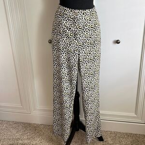 Alison Sheri neon cheetah print pants