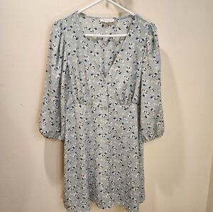 Bebop be you be free Floral Casual quarter Sleeves dress size XL