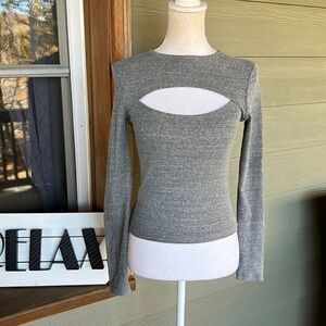 DAY long sleeve cut out shirt