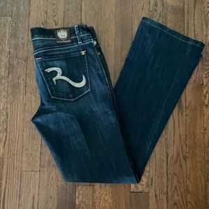 *TRENDING* Bootcut!Rock & Republic Sz 30 Bling Pocket Jeans