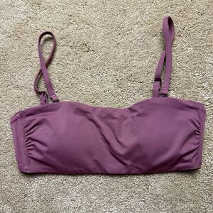 NWT Andie Swim “The Bora Bora Top” Bandeau w/ Removable Strap - S