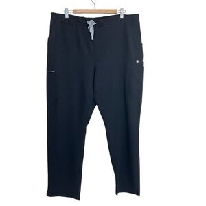 Figs Technical Collection Black Scrub Pant