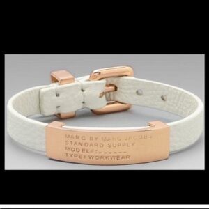 Marc Jacobs leather bracelet