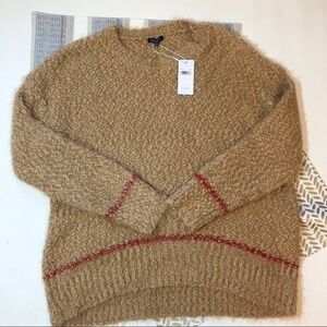 NEW Splendid super soft tan chunky sweater. Medium