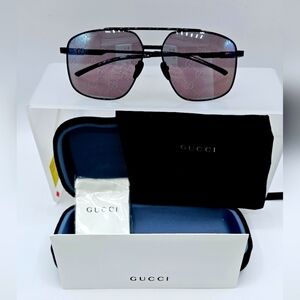 GUCCI - GG1676S-005 GG ON LENS AVIATOR STYLE