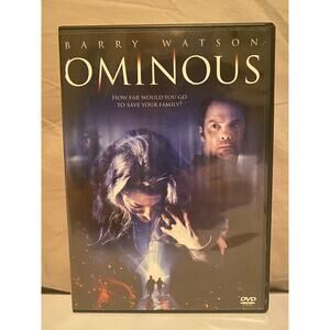 Ominous (DVD, 2015) Barry Watson Former Rental Great Condition Horror Sony NR