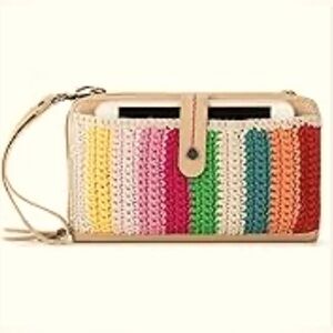 The Sak Rainbow Iris Smartphone Crossbody Purse Handbag