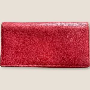 Vintage Longchamp leather wallet