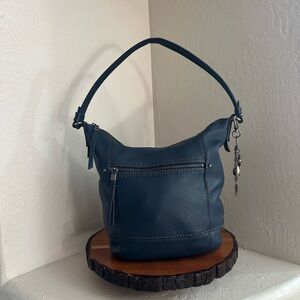 The Sak Women's Sequoia Leather Hobo Bag-Indigo