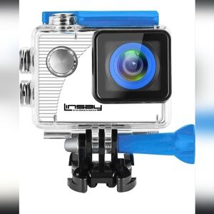 TRUE 720p HD Action Camera2” LCD Display Color Touch Screen NWT