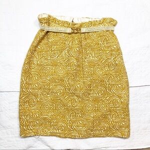 Anthropologie Elevenses painted morning skirt NEW