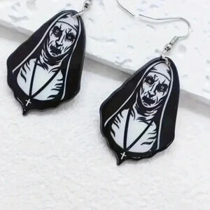 The nun earrings