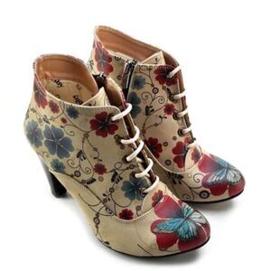 Goby Boho Ankle Booties Size 7.5