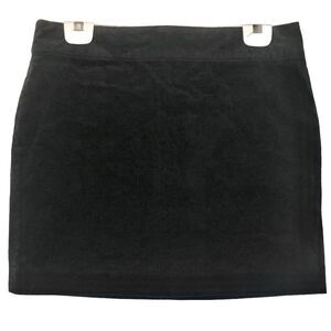 Banana Republic Corduroy Mini Skirt in Black Women’s 8