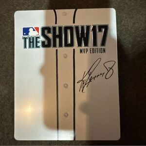 MLB The Show 17 MVP Edition - PlayStation PS4 Steelbook Video Game