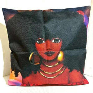 Add some tribal flair to your decor  handcrafted zippered pillow case