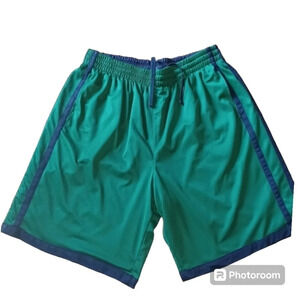 Tekgear Reversible Navy & Green  gym shorts size 2x