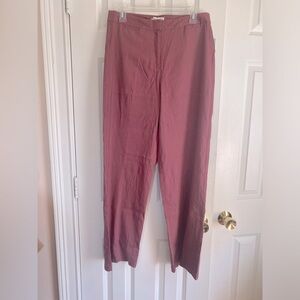 Coldwater Creek Red Clay Dress Pants Cypress Shape Me Size Ten NWT