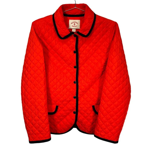 Brooks Brothers Red Quilted Jacket 12 - Picture 1 of 5