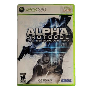 ALPHA PROTOCOL THE ESPIONAGE RPG XBOX 360