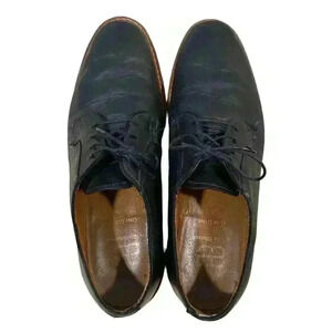 Allen Edmonds Cove Drive Men’s Oxford Business Dress Shoes Navy Blue