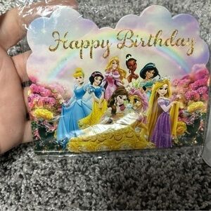 NEW 20 Princess Happy Birthday Invites