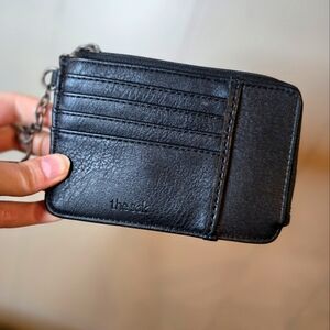 The Sak Key and Card Holder Black