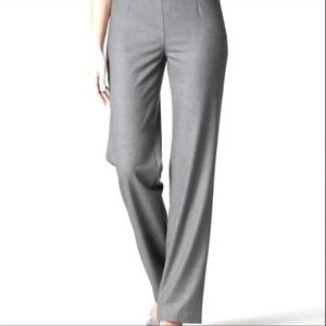 NEW Coldwater Creek Trouser PantsGray Classic Fit Holly Check Career Size 16