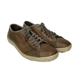 John Varvatos leather sneakers.