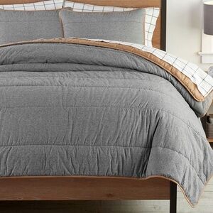 QUEEN - Camden Reversible Comforter & 2 Shams