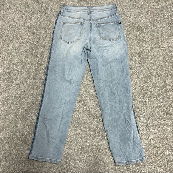 ANTHROPOLOGIE PILCRO Jeans Women 28 Embroidered The Vintage Straight Side Stripe - Picture 9 of 10